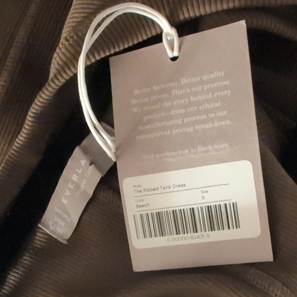 Everlane nwt The ’90s Rib Dress - Picture 5 of 5